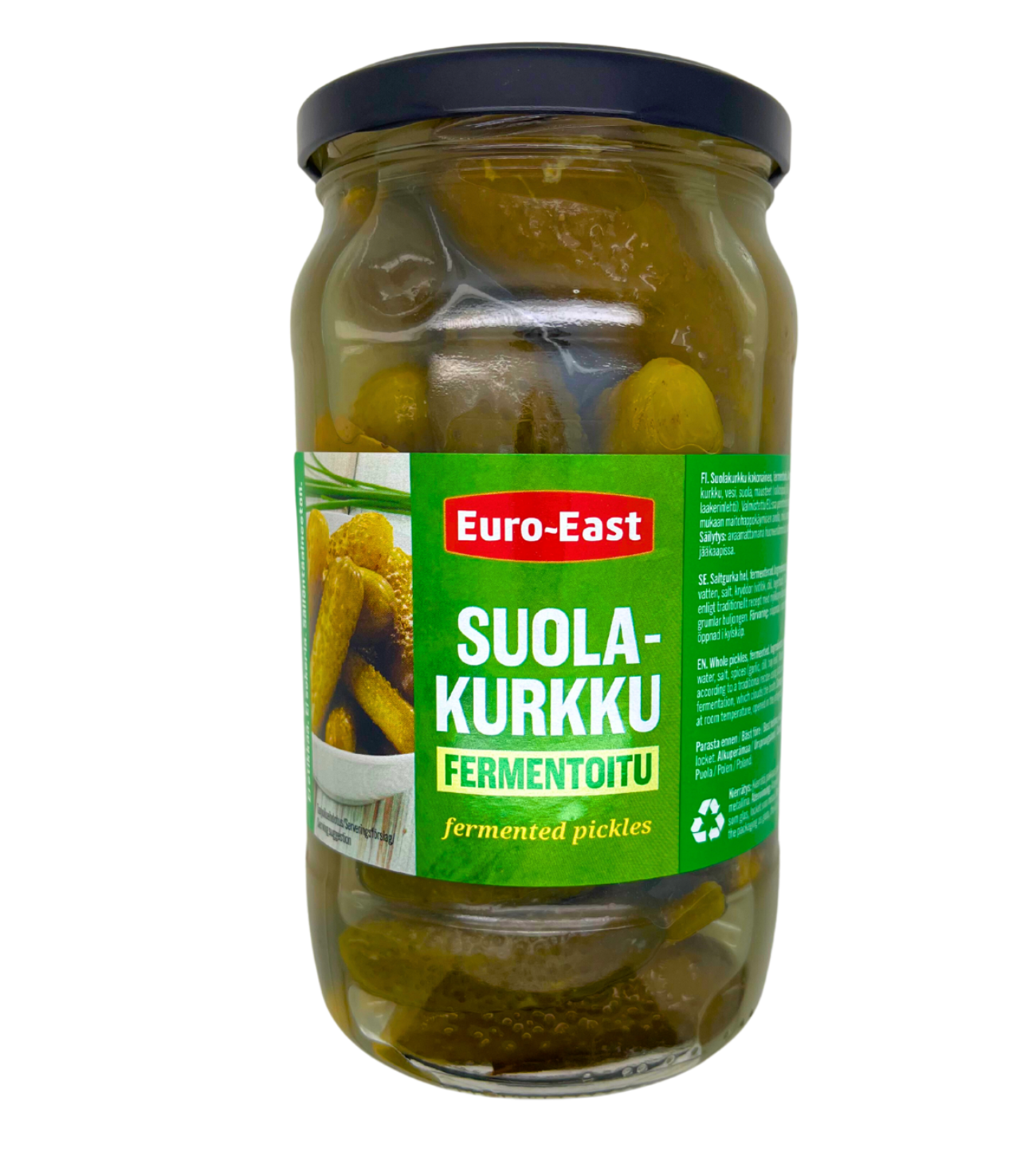 1030740 Euro-East Suolakurkku 740g 