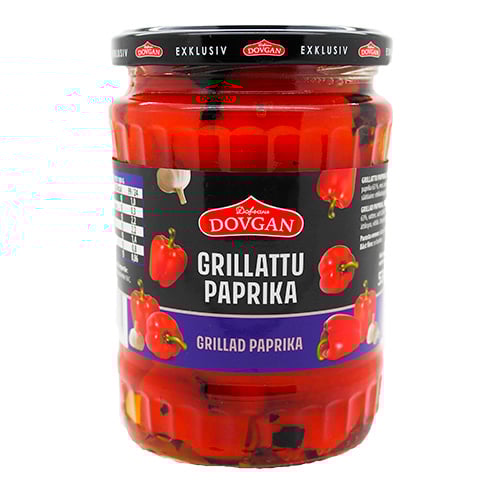 41099580 Grillattu paprika 530g