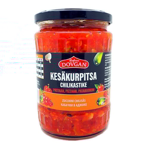 41129580 Kesäkurpitsa chilikastike 530g