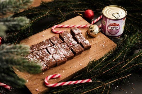 Candy Cane Fudge-1