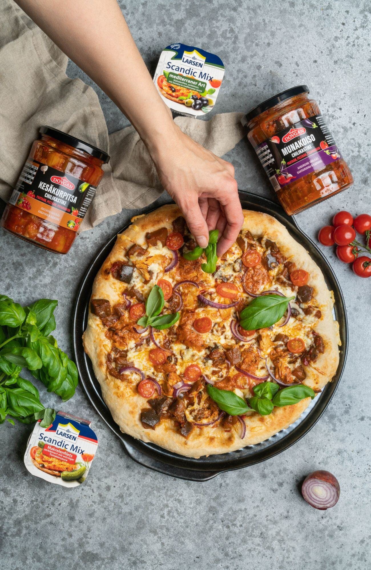 Munakoisomakrillipizza